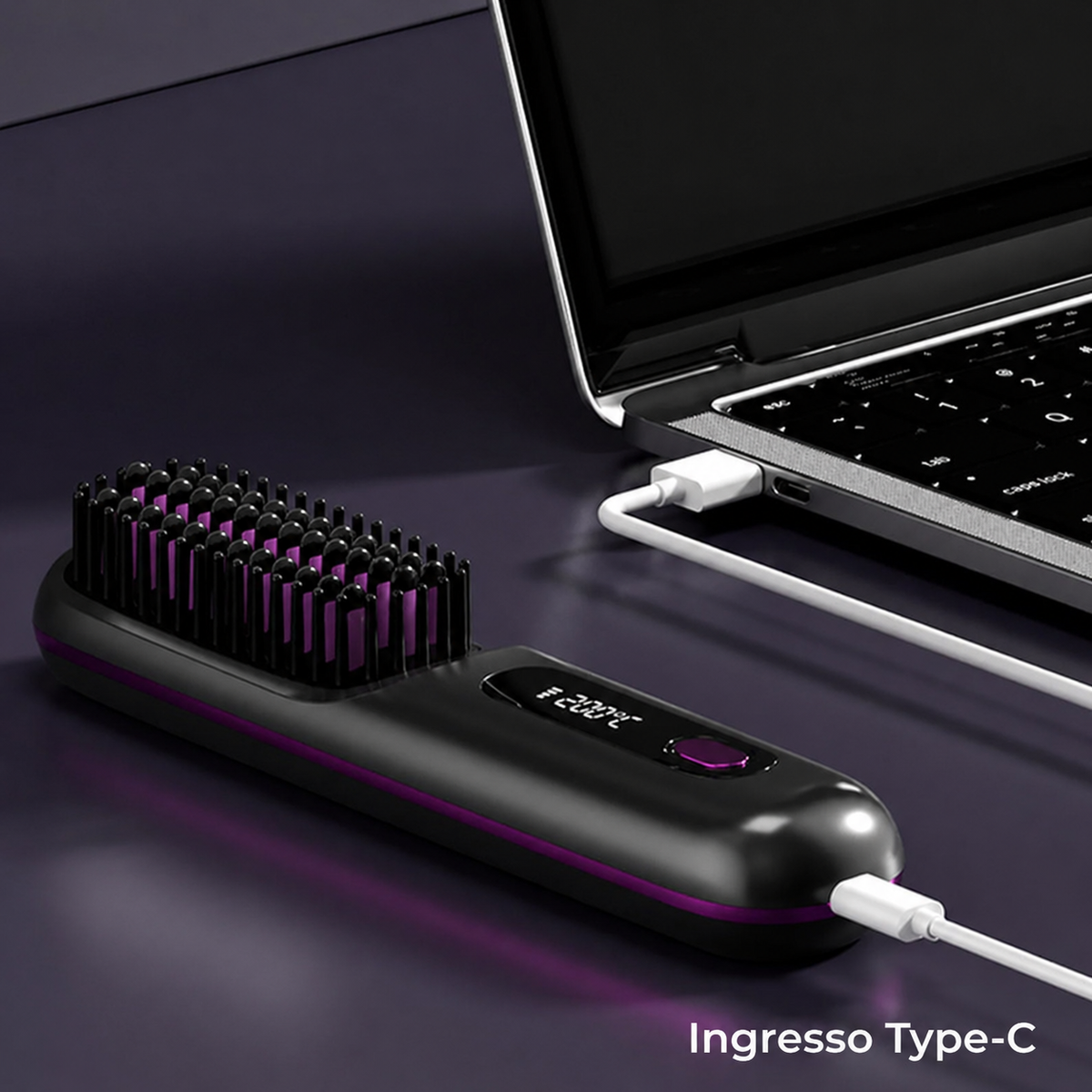 Yolise™ Spazzola Liscia Capelli Portatile